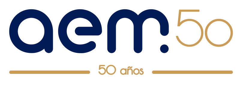 logo aem negativo