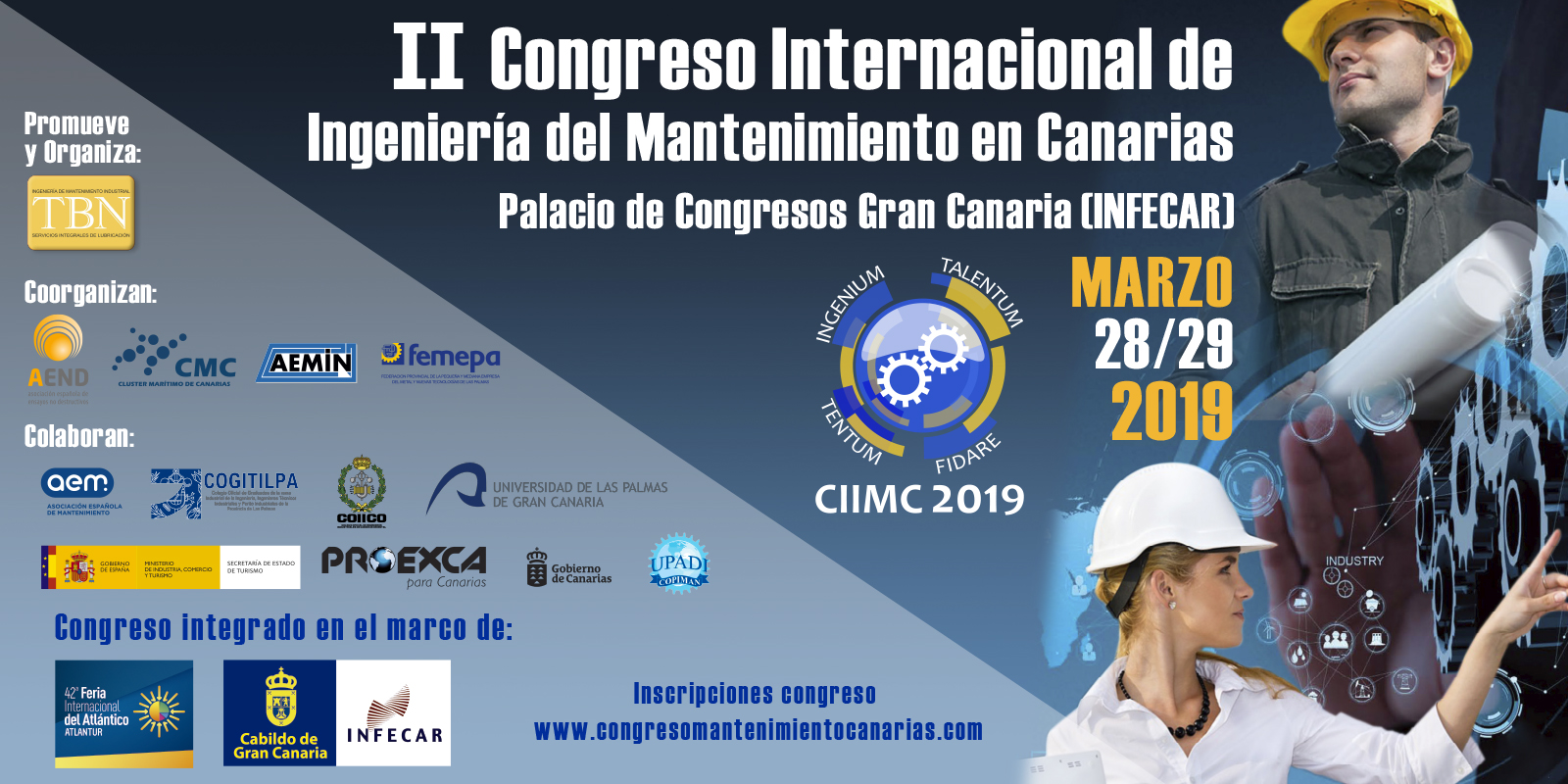 II Congreso Internacional de Ingeniería del Mantenimiento en Canarias II Congreso Internacional de Ingeniería del Mantenimiento en Canarias