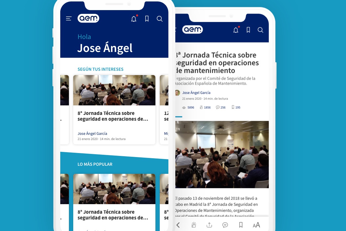 AEM LANZA SU APP DE MANTENIMIENTO